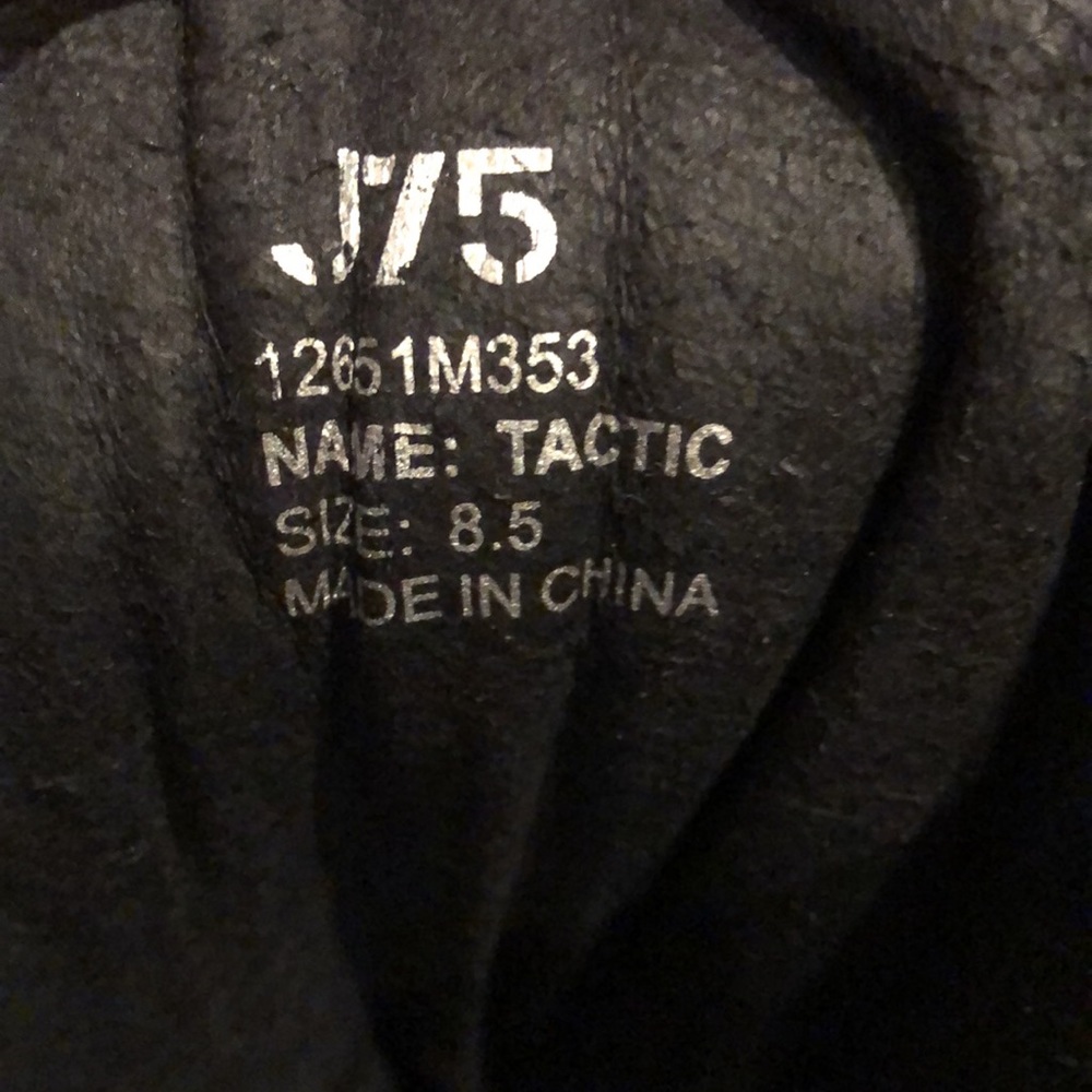 NWOT J75 by JUMP tactic tall tie up boots! - Picture 7 of 16